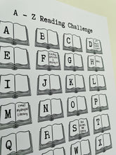 Load image into Gallery viewer, A-Z Reading Challenge Print (Misprint)
