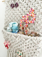 Load image into Gallery viewer, Macrame Wall Hanging/Earring Storage