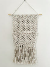 Load image into Gallery viewer, Macrame Wall Hanging/Earring Storage