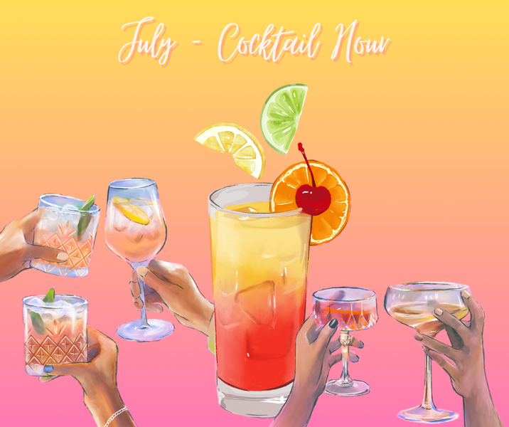 July Theme: Cocktail Hour