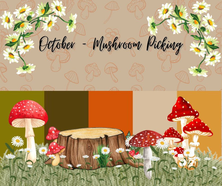 October Theme: Mushroom Picking