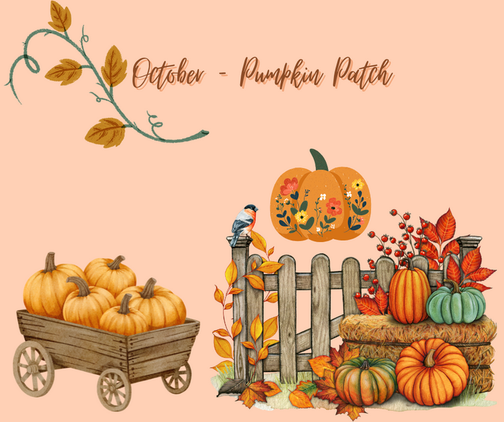 October Theme: Pumpkin Patch