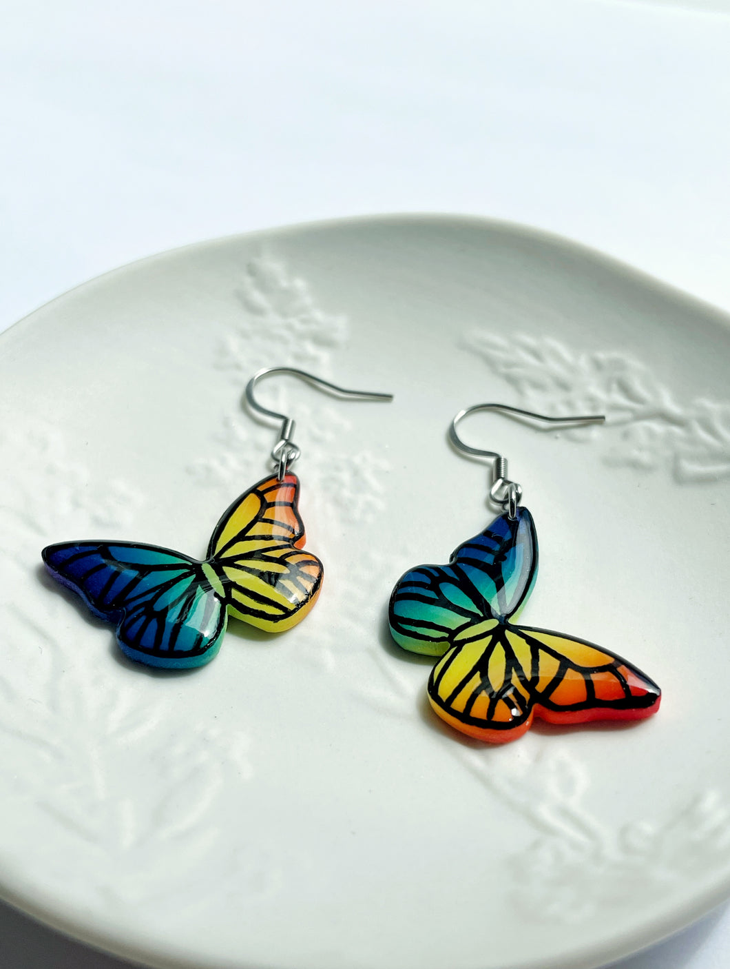 MADE TO ORDER: Pride Ombre Butterflies