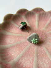 Load image into Gallery viewer, Succulent Pebble Studs
