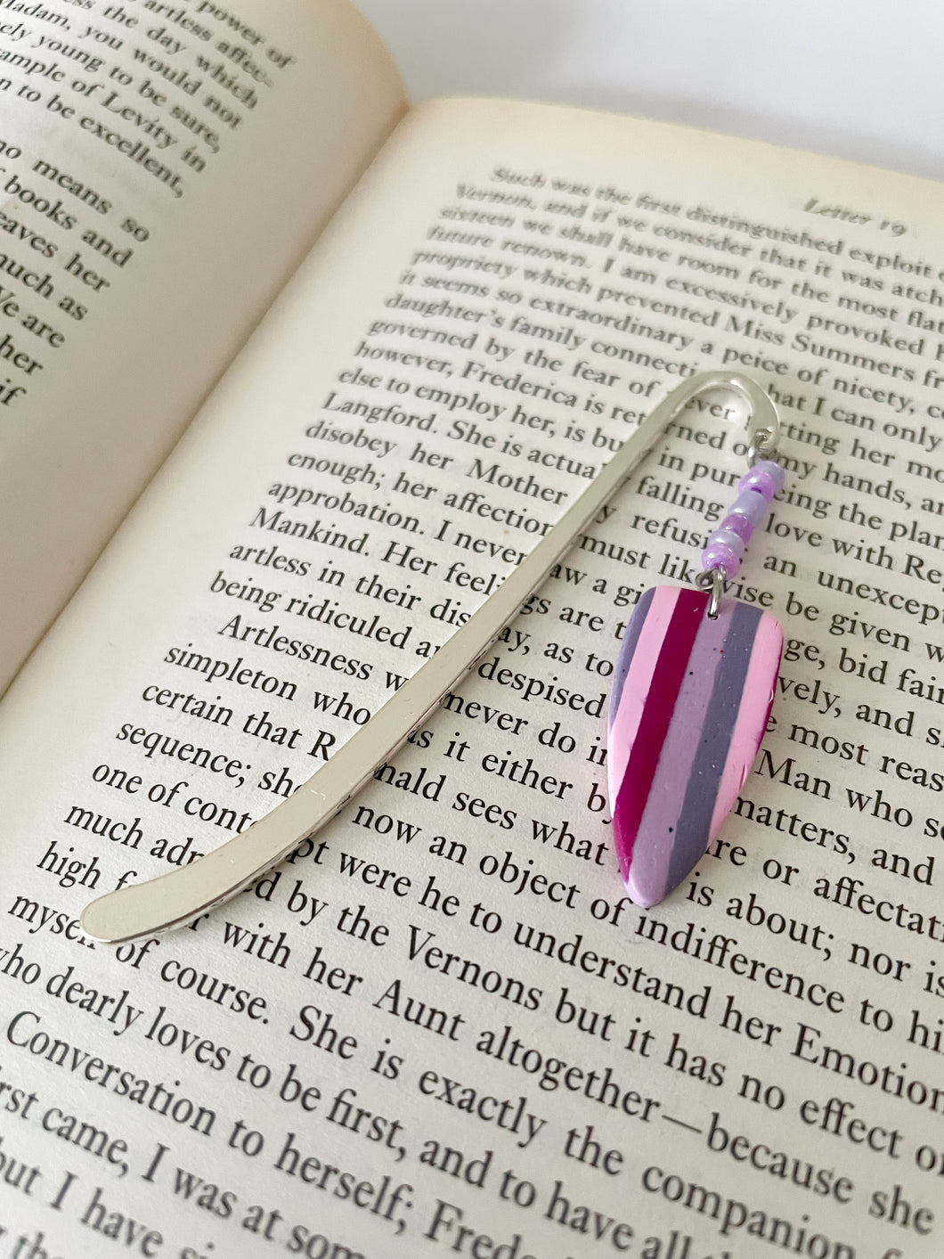 Purple Dagger Bookmark