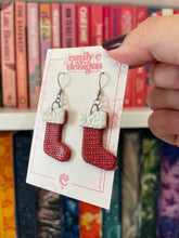Load image into Gallery viewer, Red Glitter Stockings
