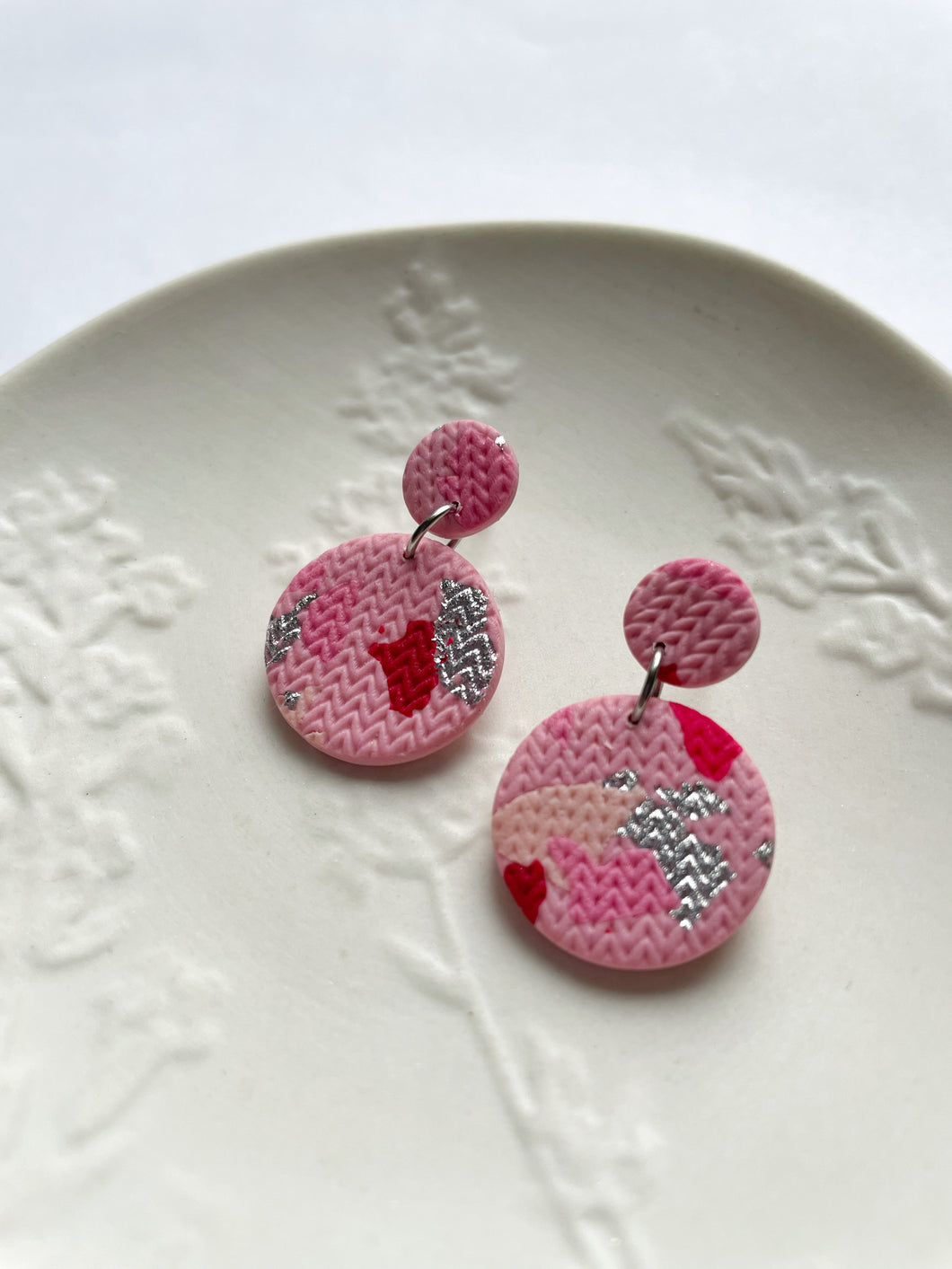 Knitted Valentine Dangles