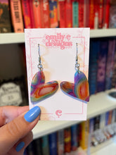 Load image into Gallery viewer, Day 29 - May-volution: Rainbow Agate Long Hearts
