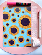Blue Sunflower Prints